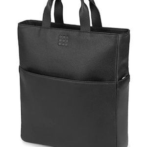 Moleskine Classic Leather Vertical Shopper, Black